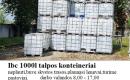1000 L talpos IBC plastikinius konteinerius.-0