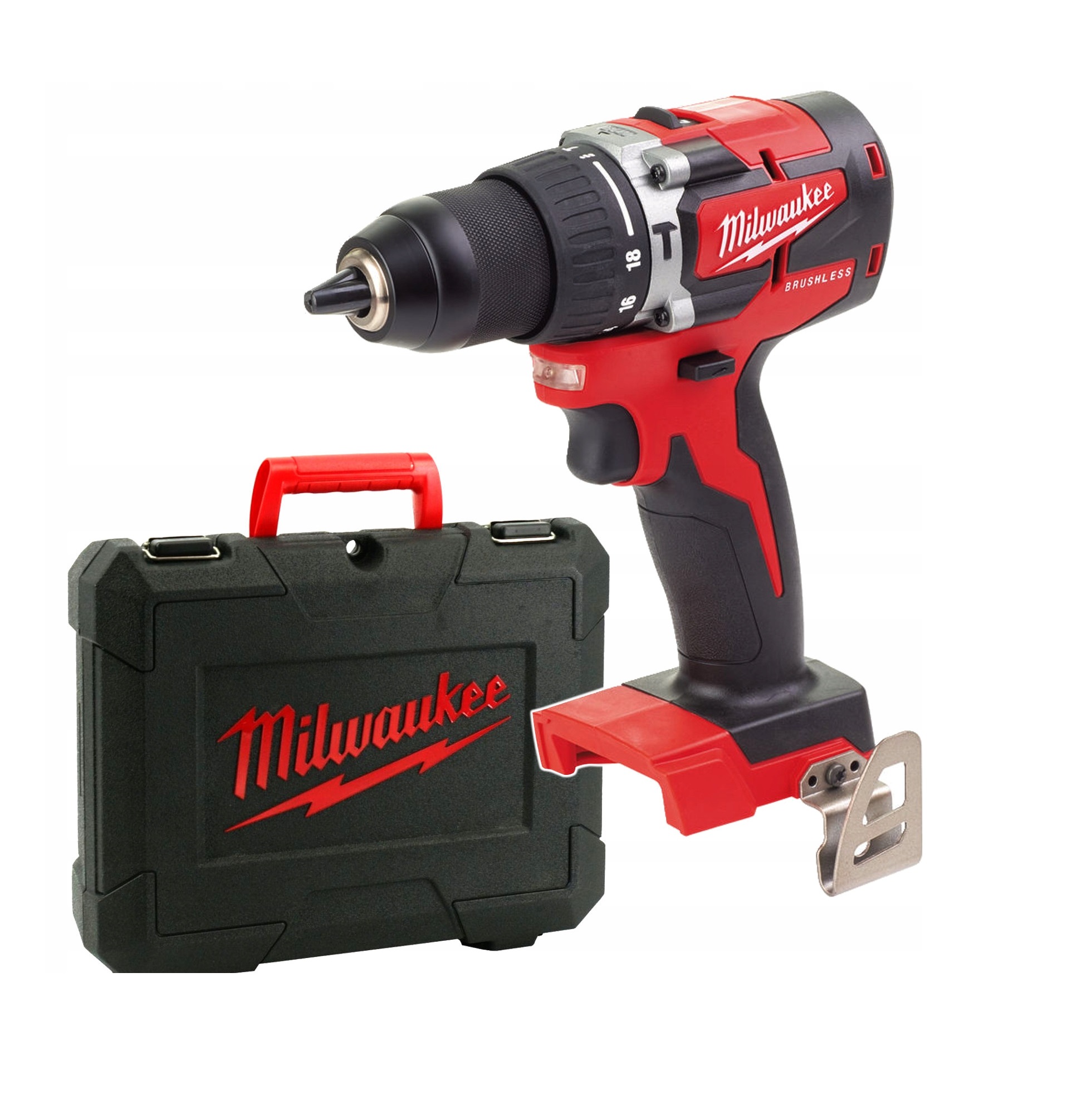 Akum. smūginis gręžtuvas Milwaukee M18 Cblpd-0-0