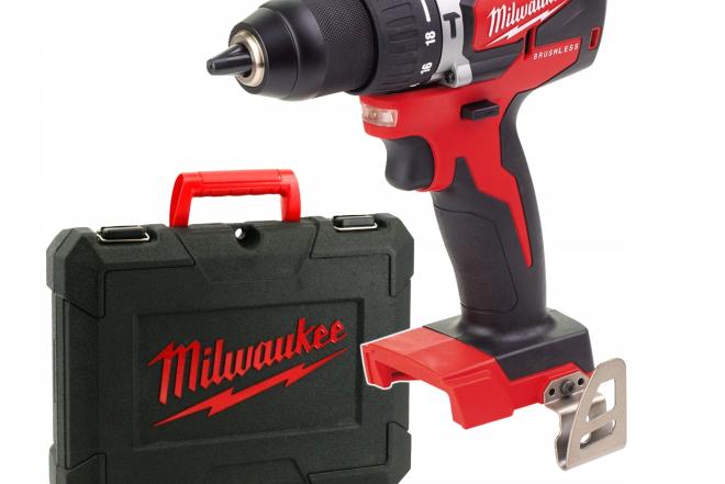 Akum. smūginis gręžtuvas Milwaukee M18 Cblpd-0-0