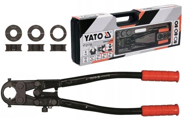 Replės vamzdžių jungtims užspausti YATO YT-21750-0