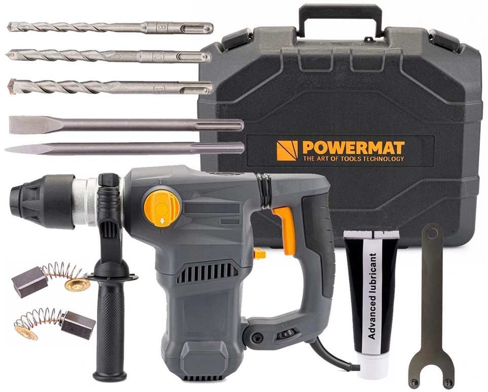 Gręžtuvas - Perforatorius "PowerMat" SDS-plus 2600W-0