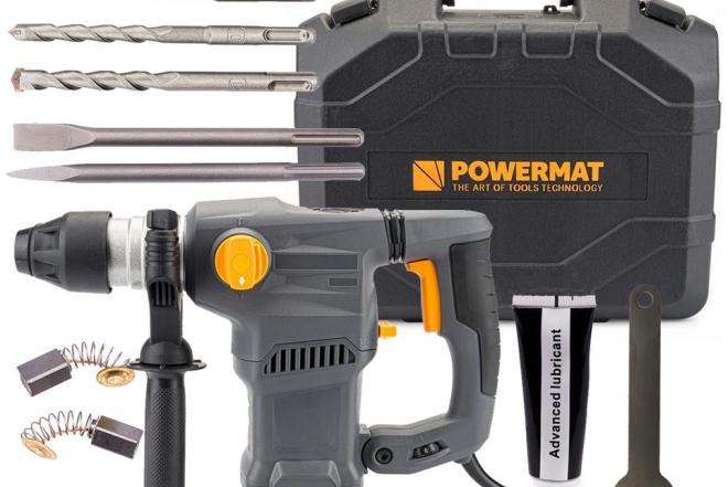 Gręžtuvas - Perforatorius "PowerMat" SDS-plus 2600W-0