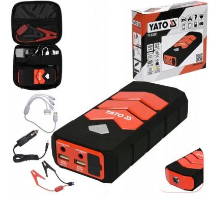 Daugiafunkcinis pakrovėjas / paleidėjas, power bank YATO, 9000mAh YT-83081-0