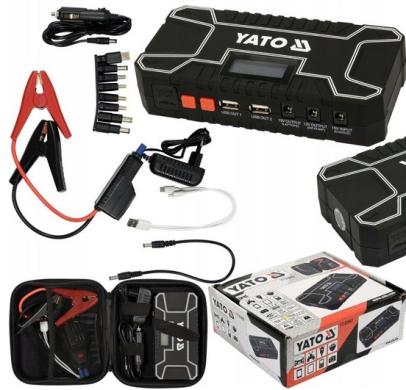 Daugiafunkcinis pakrovėjas / paleidėjas, power bank YATO, 12000mAh YT-83082-0