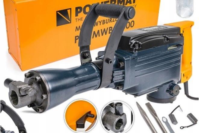 Mūro/betono kaltas "PowerMat" HEX 3000W 45J-0