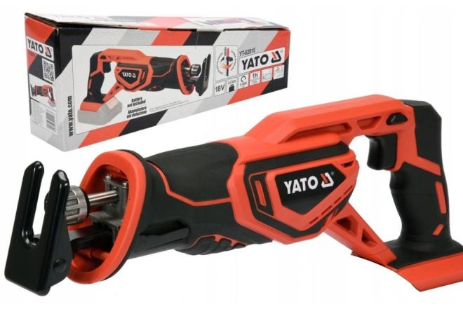 Tiesinis akumuliatorinis pjūklas YATO 18V, YT-82815-0