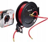 Ištraukiama pneumatinė oro žarna su rite YATO 9,5mm x 15m, YT-24250-0