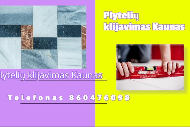 Plytelių klijavimas Kaunas-0
