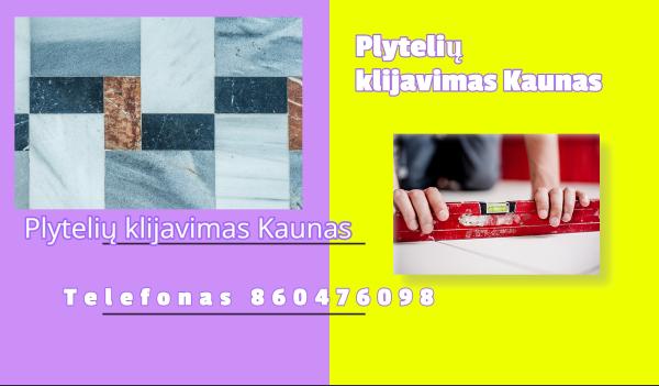 Plytelių klijavimas Kaunas-0