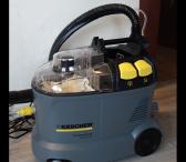 Minkštų baldų, kilimų, čiužinių valymas plaunamu siurbliu "karcher"-0