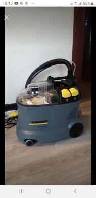 Minkštų baldų, kilimų, čiužinių valymas plaunamu siurbliu "karcher"-0