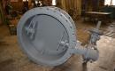 Double-eccentric butterfly valve 32нж910р Dn 1000 Pn 10-0