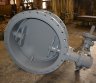 Double-eccentric butterfly valve 32нж910р Dn 1000 Pn 10-0