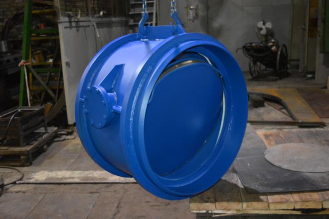 Check valve 19с16нж Dn 1200 Pn 16-0