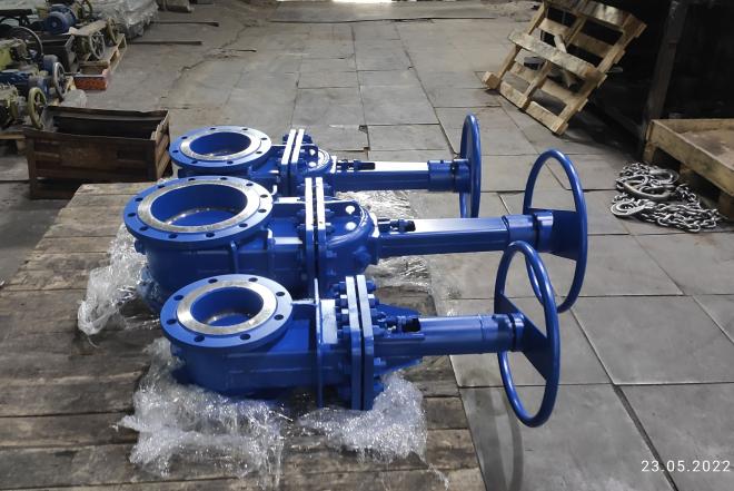 Gate valve 30нж42нж Dn 150 Pn 10-0