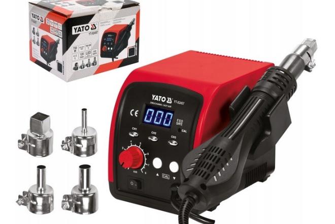 Karšto oro Litavimo stotelė YATO 750W, YT-82457-0