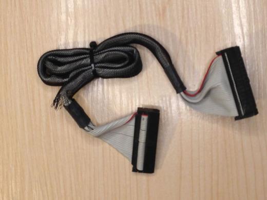 FDD Flopy Drive Disk diskelių skaitytuvas ir IDE laidai-1