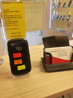 Mobilusis telefonas Blackberry Curve 9320-1
