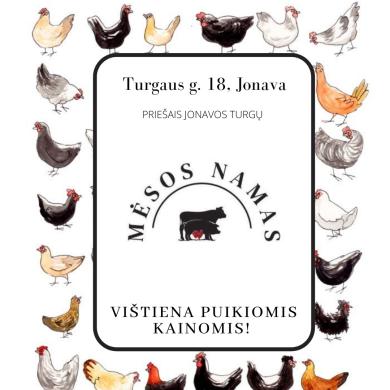 Prekiaujame šviečia vištieną-1