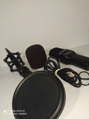 Mikrafonas USB Condenser su stovu 1.5m-1