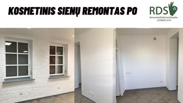 Vidaus apdailos darbai, statybos darbai-1