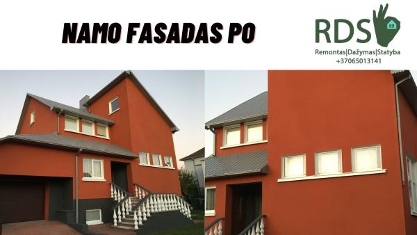 Pastatų lauko, vidaus dažymo, plovimo darbai-1