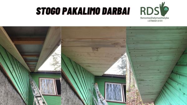 Stogo darbai, remontas, dengimas-1