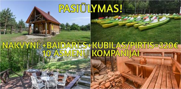 Sodybos, stovyklavietės, baidarių nuoma Dzūkijoje-1