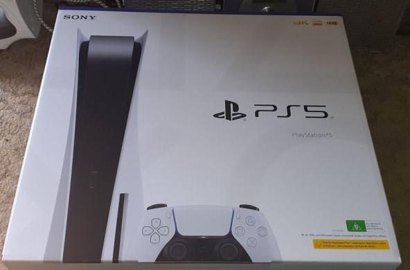 naujas juodas sony Playstion 5 - 825GB-1