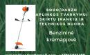 Sodo/daržo aplinkos tvarkymui skirtų įrankių ir mechanizmų nuoma-1