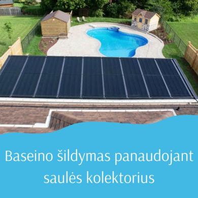 Lauko baseino įrengimas, šildymo įrangos montavimas-1