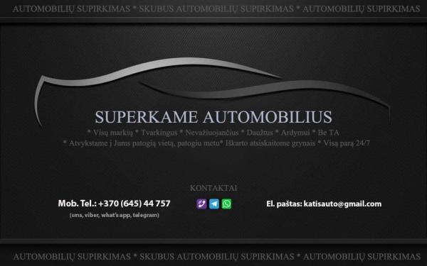 Ieskome pirkti automobilius, siulo bendrai sutarta draugiska kaina-1