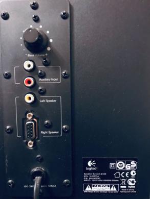 Logitech z323 Stereo speakers + Subwoofer-1