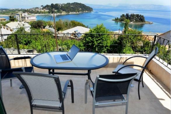 Villa Pontikonisi Corfu Graikija 6 Svečiai-1