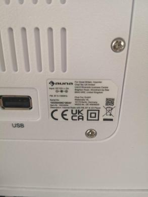 Auna radija su Bluetooth, Aux, Usb ir CD-1