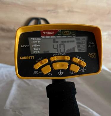 Metalo detektorius GARRETT ACE 400i+-1