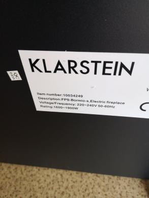 Klarstein "Bormio S" elektrinis židinys-1