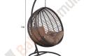 Kabanti kėdė GLOBE su minkšta dalim 105x105xH190cm-1