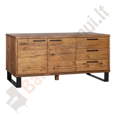 Indauja ROTTERDAM su 2 durimis ir 3 stalčiais, matmenys: 175x45xH73cm-1