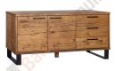 Indauja ROTTERDAM su 2 durimis ir 3 stalčiais, matmenys: 175x45xH73cm-1