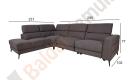 Kampinė sofa MERCADO RC 295x102/231xH77cm-1