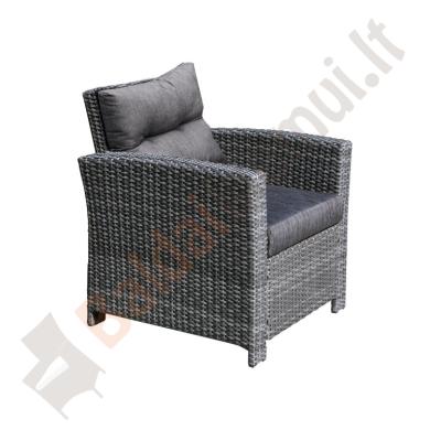 Lauko fotelis PAVI su minkšta dalimi-1