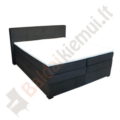 Lova su stalčiais TENNESSI STORAGE 180x200cm-1