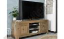 TV staliukas TURIN 44x135xH57cm, mediena: ąžuolas, spalva: natūrali, apdaila: alyvuota-1
