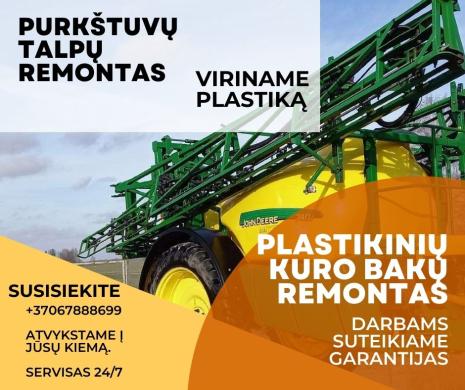 Purkštuvų talpų remontas.-1