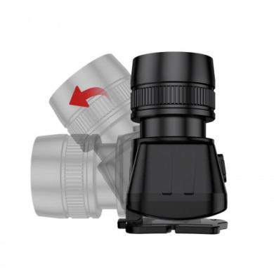 Supfire HL50 galvos žibintuvėlis, USB, 300lm, 200m, Zoom-1