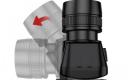 Supfire HL50 galvos žibintuvėlis, USB, 300lm, 200m, Zoom-1