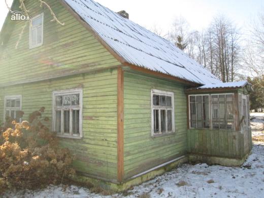 55M2 1960M. PORIJAI, ASVALTUOTAS PRIVAŽIAVIMAS, RĄSTINIS, MŪRINIS SANDĖLYS, ŠULINYS, 200M. PARDUOTUV-1