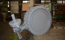 Double-eccentric butterfly valve 32нж910р Dn 1000 Pn 10-1