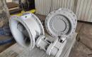 Triple-eccentric butterfly valve 32с930нж Dn 300 Pn 25-1